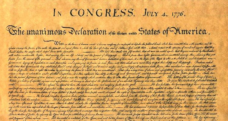 The Declaration of Independence
